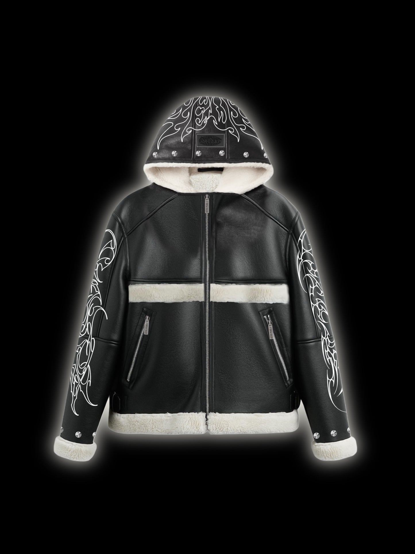 SHERPA LEATHER JACKET