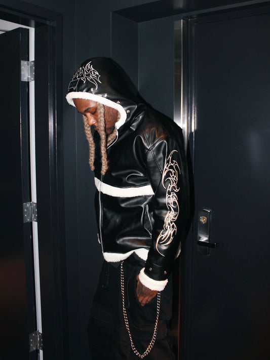 SHERPA LEATHER JACKET