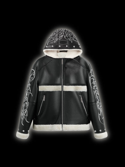 SHERPA LEATHER JACKET
