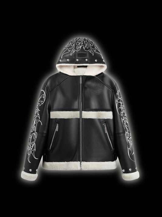 SHERPA LEATHER JACKET